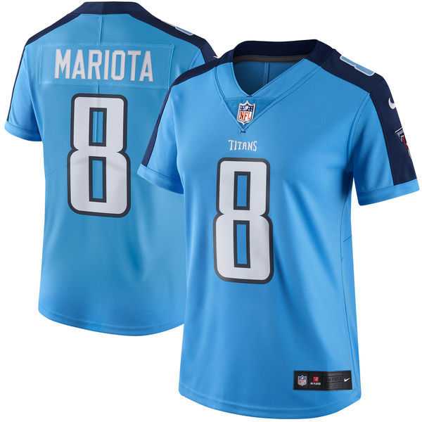 Women Limited Nike Tennessee Titans #8 Marcus Mariota Light Blue Vapor Untouchable Jersey,We sell and wholesale Women Limited Nike Tennessee Titans #8 Marcus Mariota Light Blue Vapor Untouchable Jersey on line form chian!